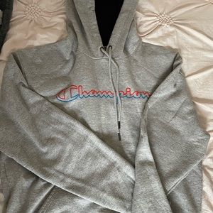Campion Grey Hoodie Sweatshirt